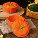 OLLA CALABAZA, PORCELANA 16X13X10CM