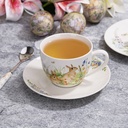 JUEGO DE TAZAS Y PLATOS CERÁMICA PASCUA 12PZ - IC1292-13