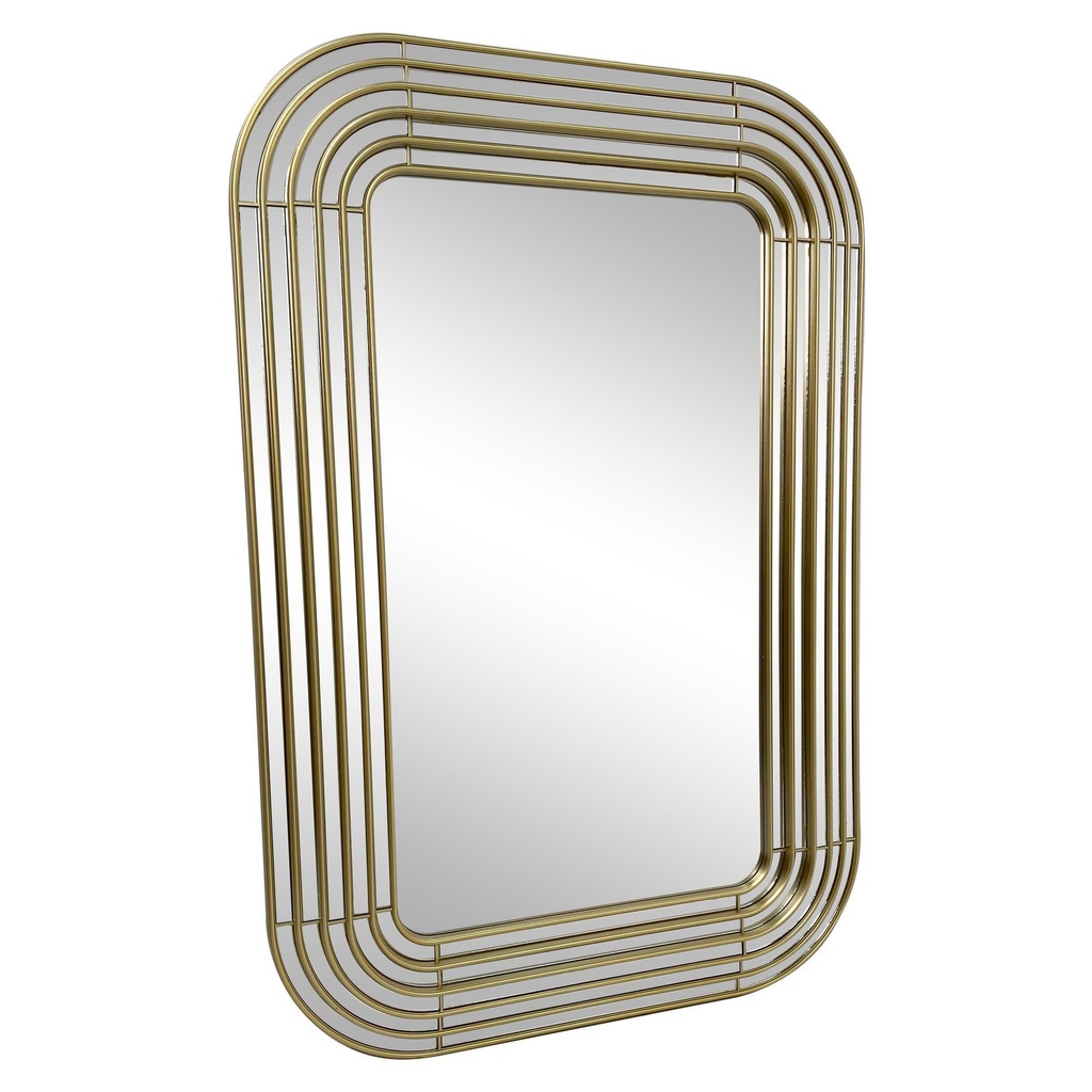 ESPEJO DORADO PLASTICO 61X92CM