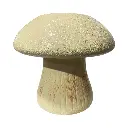 FLORERO CHAMPIÑON, PORCELANA Ø30X25CM