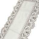 CAMINO DE MESA 40X85CM BEIGE-GRIS