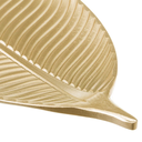 BANDEJA DE MADERA DORADA 40X14.5CM