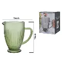 JARRA DE VIDRIO VERDE REF:SAN5765 14X20CM 1100ML