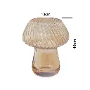 CANDELABRO DE VIDRIO HONGO REF:2225-1215DY 16X8CM