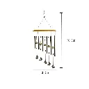 CHISMOSA MARIPOSA 70X30CM