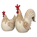 GALLINA POLIRESINA 12X9X16CM