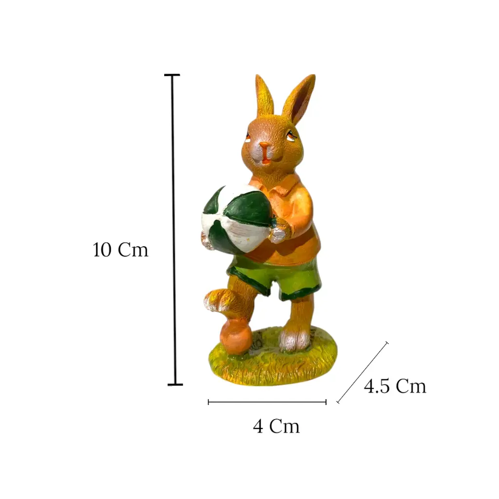 CONEJO POLIRESINA SURT. C/U 4.5X4X10CM