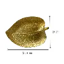 BANDEJA PLAST. DORADA REF:PP46932GJ2 33CM