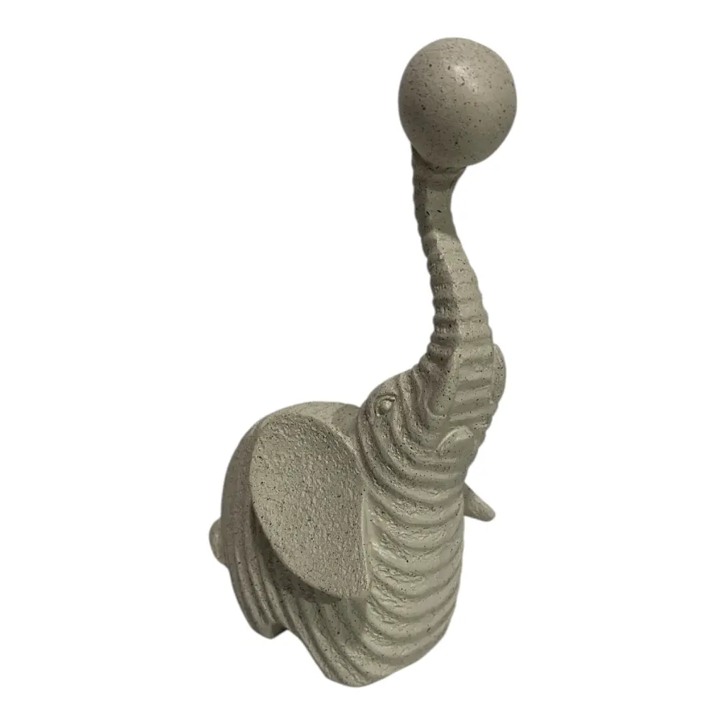 ELEFANTE DECOR ARENISCA POLIRESINA REF:ES28724 10X7X16CM