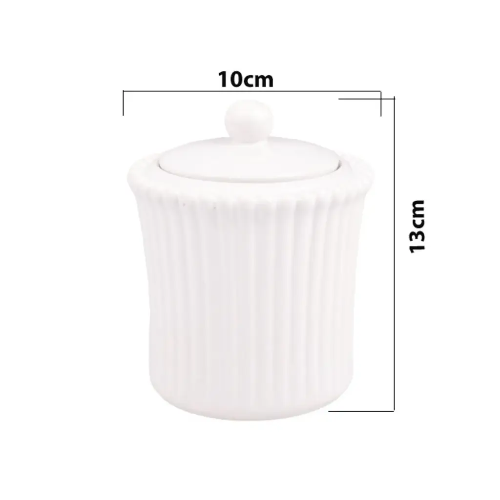 BOMBONERA DE PORCELANA BLANCA REF:NH21A0913W