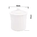 BOMBONERA DE PORCELANA BLANCA REF:NH21A0913W