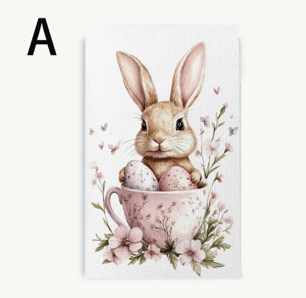 TOALLA DE COCINA CONEJO 60X40CM