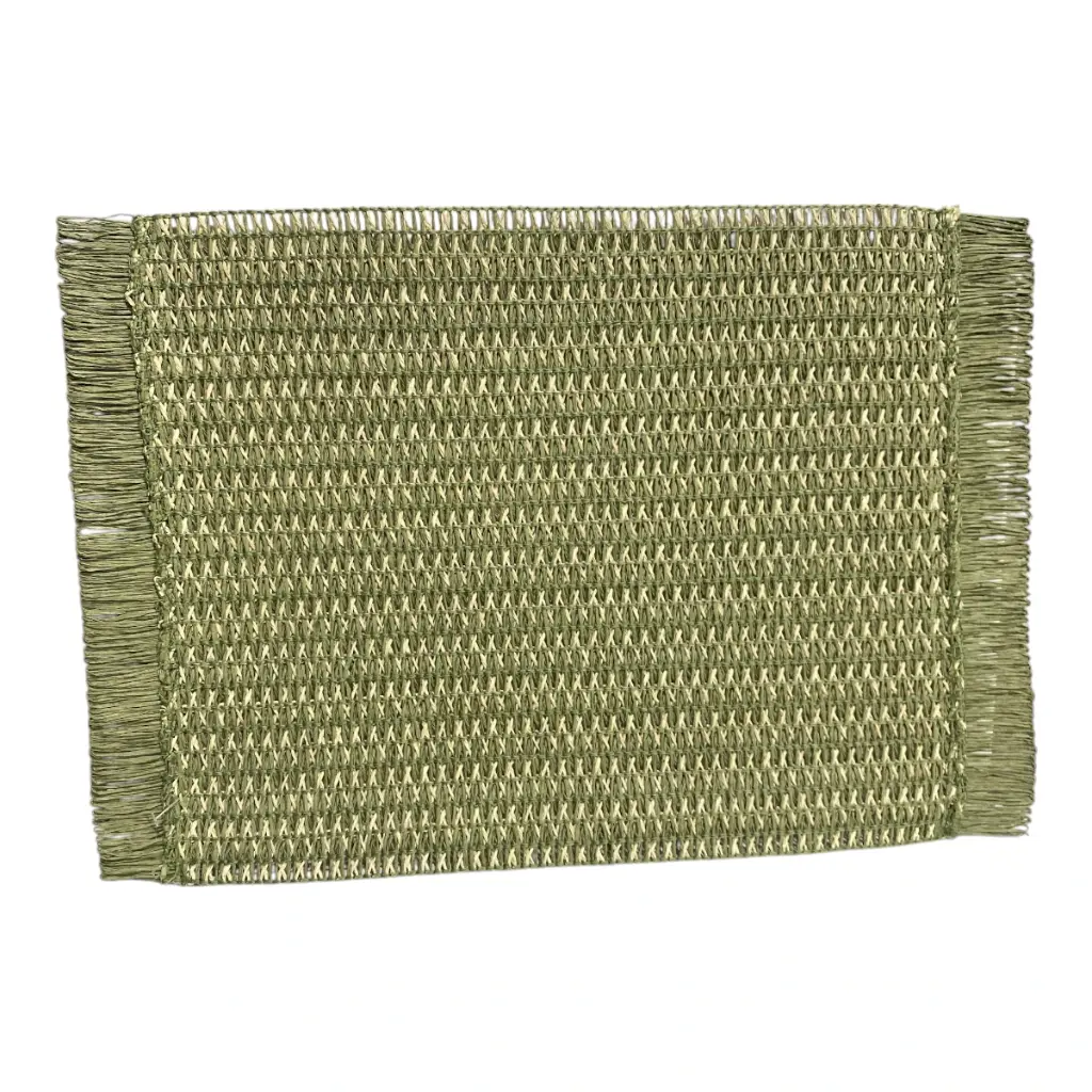 INDIVIDUAL RECTANGULAR PLAST. TEJIDO REF:ES27970 30X43CM