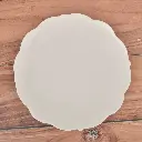 PLATO TENDIDO PORCELANA BLANCO REF:XHP41059 Ø28CM