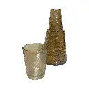 JARRA C/VASO VIDRIO REF:ES27231 23X10.5CM 0.8LT