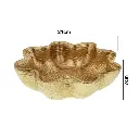 BANDEJA DORADA POLIRESINA REF:ES28694 20X6.5CM