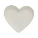 PLATO TENDIDO CORAZON DE PORCELANA REF:55-51 19.5X18.5CM