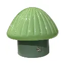 LAMPARA DE MESA CERAMICA/VIDRIO TACTIL HONGO AMARILLO REF:EF2504004-YW 12X11.5CM