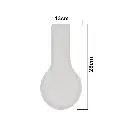PORTA CUCHARA PORCELANA REF:NH17G9857 25X12.5X2.5CM