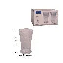VASO VIDRIO SETX6PZ. REF:P100211A/B90611C11OZ 325ML