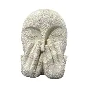 ROSTRO VIRTUDES POLIRESINA 17X8X18CM