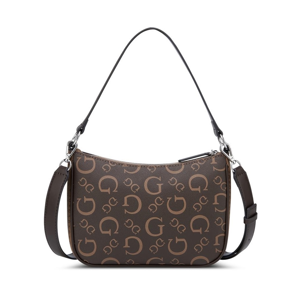 CARTERA GRANBY CROSSBODY GUESS MARRON 25X20CM 