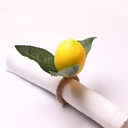 ARO DE SERVILLETA DE LIMON X 4UN. 10CM