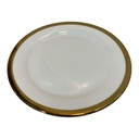 PLATO DE PORCELANA 2X20CM