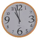 RELOJ DE PARED COL.MADERA REF:ES26191 35CM