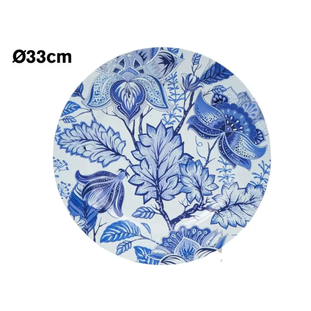 PLATO BASE CALABAZA Ø33CM