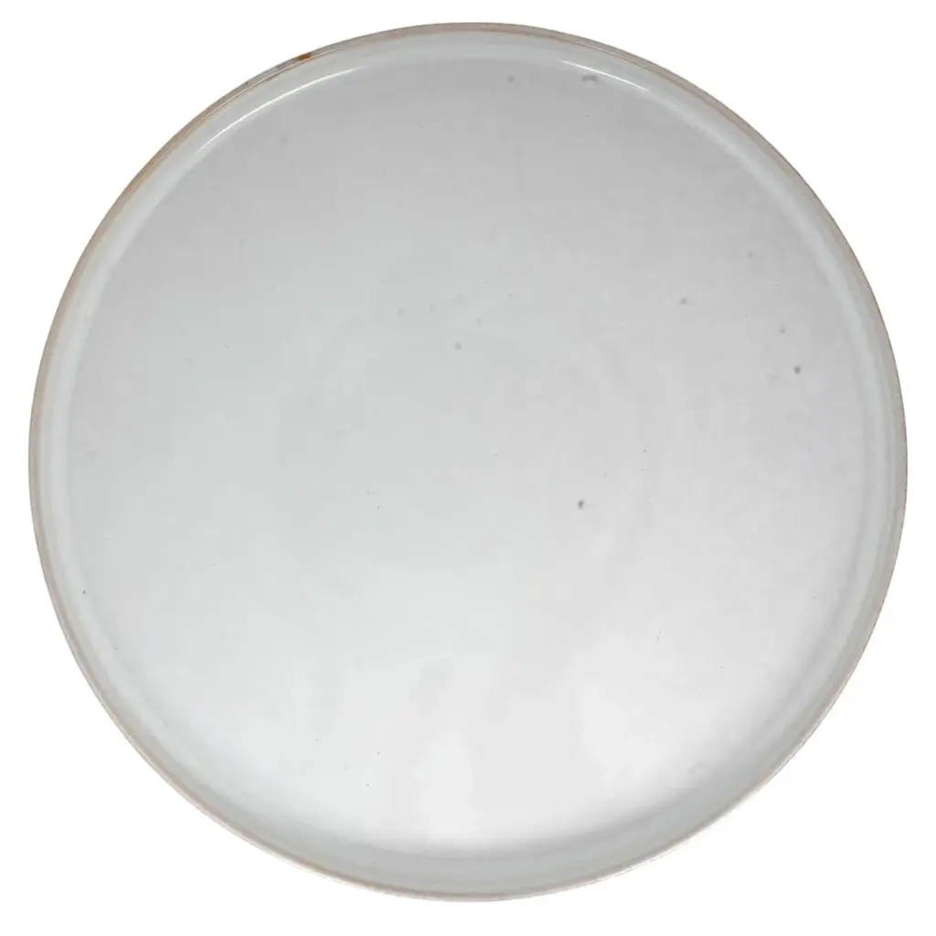 PLATO DE CERAMICA BEIGE Ø28CM  