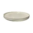 PLATO TENDIDO DE CERAMICA BLANCO REF:HM2025/TJL-25ST1216020  Ø20CM   