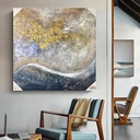 CUADRO AL OLEO 80X80CM