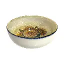 PLATO DALIAS DE PORCELANA 27CM 