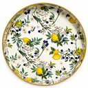 BANDEJA REDONDA LIMON PVC 37.5X4.5CM