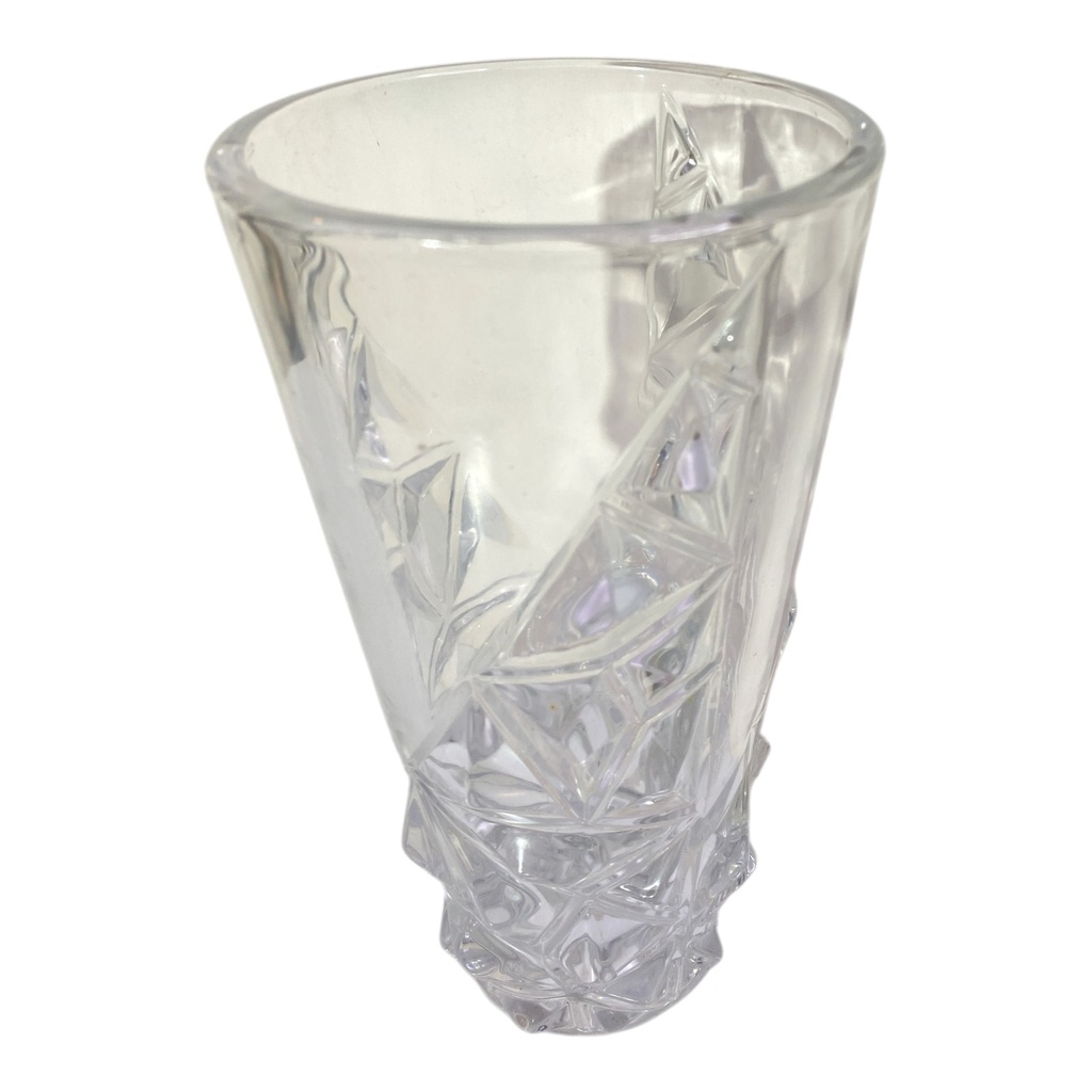 FLORERO DE CRISTAL