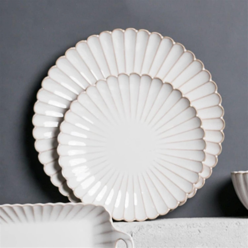 PLATO TENDIDO CERAMICA REF:HM1461/TJL-25ST626108 25CM