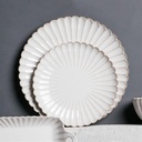 PLATO TENDIDO CERAMICA REF:HM1461/TJL-25ST626108 25CM