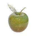 Manzana Decorativa de Cerámica Premium, estilo Glam. 8x8cm