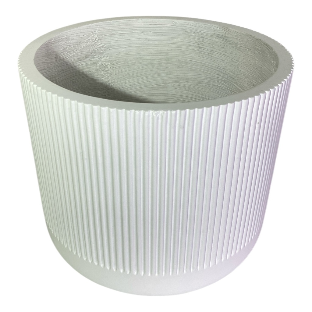 MACETA FIBRO CEMENTO 30X25 CM