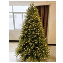 Árbol de Navidad Pre-iluminado Artificial Luces LED Cálida 240cm  