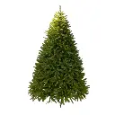 Árbol de Navidad Artificial de Lujo Aguja Luces LED Cálida, dos tipos de rama remachado 210cm