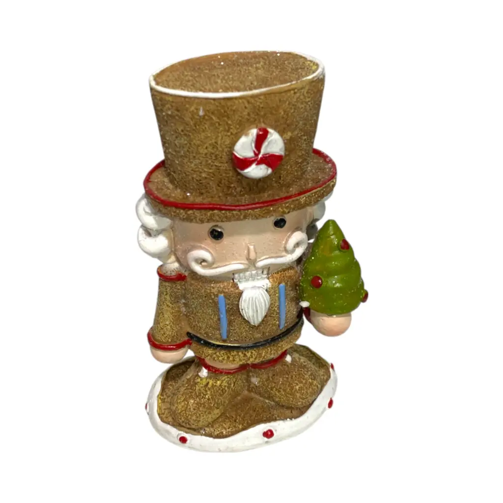 Cascanuez Jengibre de Poliresina 9x6x16cm