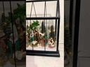 Nacimiento en Casa con luz y musica, 3AA1.5V o USB C. 33x15x33.5cm