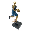BASQUETBOLISTA POLIRESINA 9X13X25 CM 