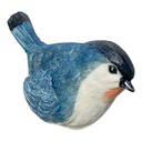 ADORNO PAJARO COLORES SURTIDOS 12X8X10 CM C/U.