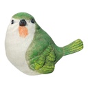 ADORNO PAJARO COLORES SURTIDOS 12X8X10 CM C/U.