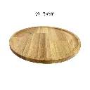 Bandeja Redonda de Madera Ø25cm