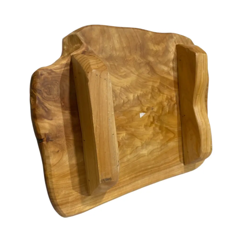 Base de Madera Natural, porta bocadito. 42x30x7.5cm