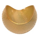 MACETA METALICA DORADA 20X6CM